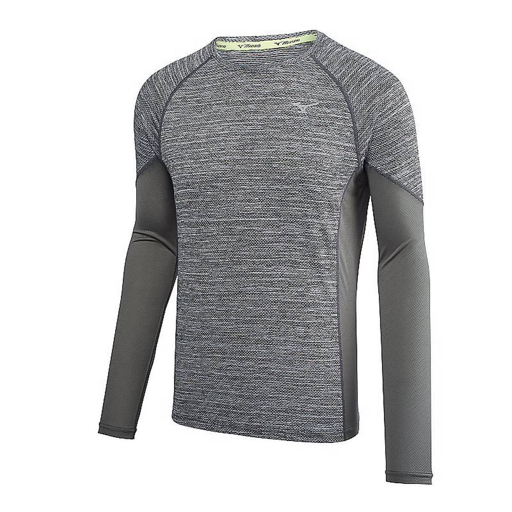 Maglie Running Mizuno Alpha Long Sleeve Uomo - Nere - 78650-LCET